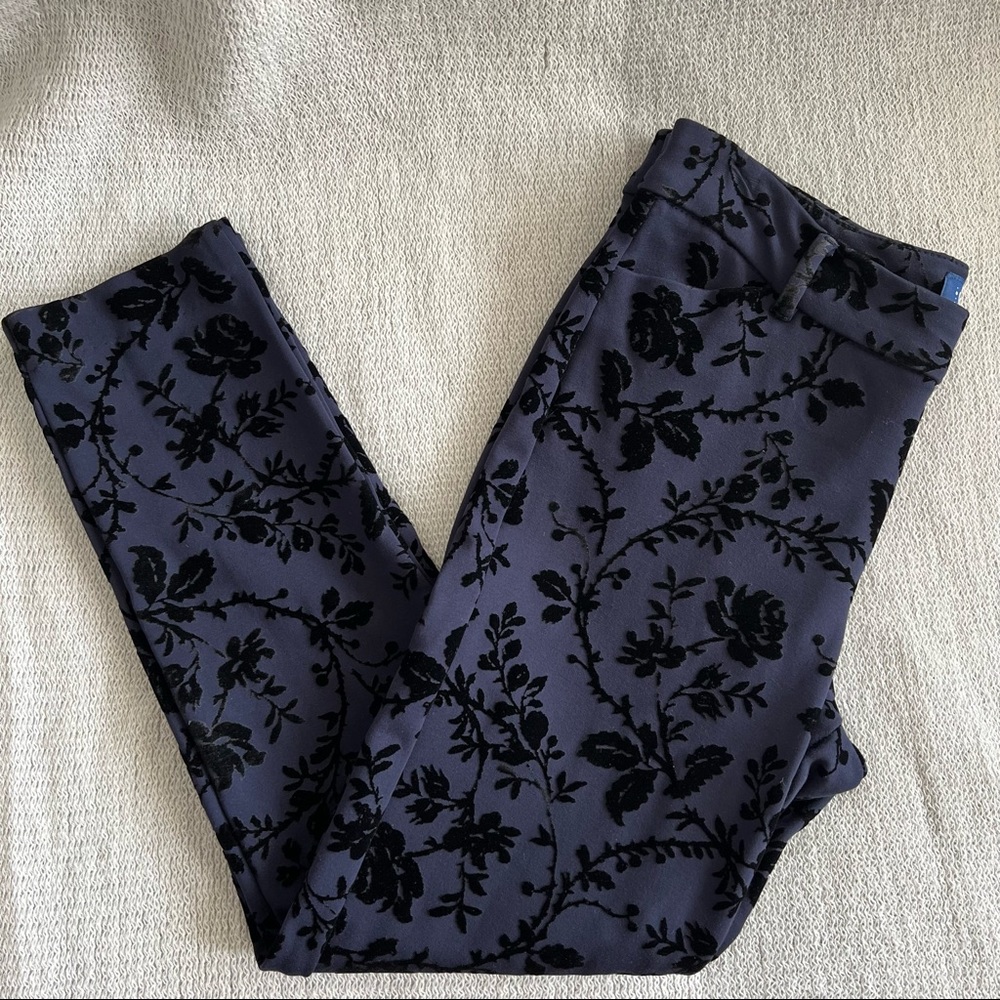Velvet print Pixie pant | size 8